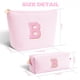 thumbnail image 5 of Set de bolsitas cosméticas Btffitting Initials Design Pink para mujer, 5 of 7