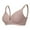 Grey, variant on Non Wired Bra Women's Padded Full Cup Bra Without Underwire With Padding Seamless Bustier Bralette Breathable Soft Womens Padded Bras