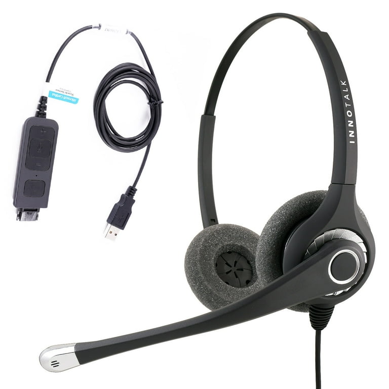 Plantronics computer headset with hot sale mic