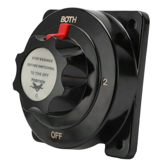 Battery Selector Switch, Battery Switch Black  For Yacht For RV
