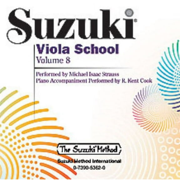 Suzuki Viola School - Revised - Volume 8 - CD