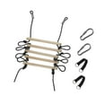 thumbnail image 4 of BELOVING Kids Climbing Ladder 5 Sections Hanging Rope Ladder for Squares Child Indoor, 4 of 8