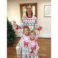 thumbnail image 6 of Peppa Pig Kids Boys Girls Christmas Pajamas Graphic Tops and Pants Sleepwear Matching Pjs for Family, 6 of 13