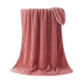 thumbnail image 2 of Coral Fleece Bath Sheet Cozival Oversized Coral Fleece Bath Sheet - Extra Large 70X140Cm Plush Towel for Adults, Ultra Soft and Highly Absorbent, Thick and Cozy for Bathroom, Shower, and Spa Use, B, 2 of 7