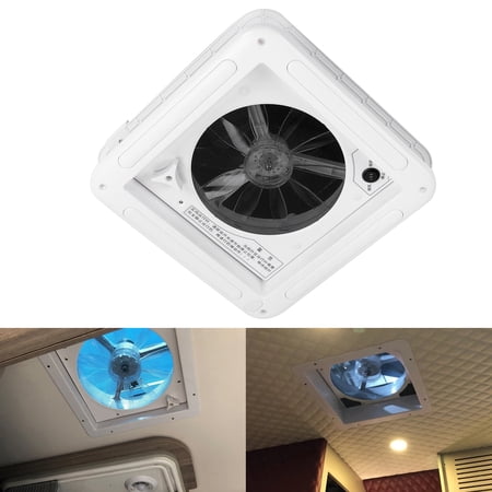 ESTINK Extractor Fan,280x280mm Top‑Mounted Toilet Fan Bothway ...