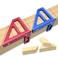thumbnail image 5 of Multi-Angle Measuring Ruler High Precision Compact Design Portable Miter Triangle Ruler Scribing Ruler Measuring Layout Tool, 5 of 8
