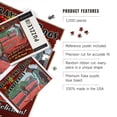 thumbnail image 4 of Lantern Press 1000 Piece Jigsaw Puzzle, Grayland, Washington, Cranberry Vintage Sign, 4 of 5