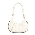 thumbnail image 1 of Nuevo bolso bandolera de moda con pliegues de un solo hombro, 1 of 6