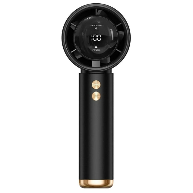 Birdeem New 100 Speed Handheld Fan with Usb Charging 3000Mah Mini Portable Turbo Digital Display Small Fan
