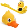 thumbnail image 2 of 2 piezas con forma de pato para lavarse las manos fácilmente, ajustables y perfectas para niños pequeños Juego de extensores de grifo aptos para niños, 2 of 5