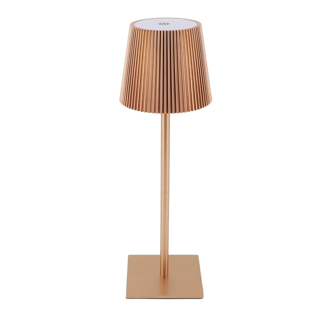 Lampe de Table Sans Fil LED Batterie Rechargeable 3600mAh, Gradation Continue 3 Couleurs, Lampe de Chevet Portable pour Bars, Chambres, Restaurants, Lecture