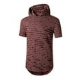 thumbnail image 2 of Mens Shirts Summer Men's Casual Ethnic Style Printed Short-sleeved T-shirt Bottom Shirt Top/shirt Blouses, 2 of 5