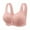 Womens Bras Pink, variant on Womens Everyday Bras, Daisy Bras for Older Women Floral Plus Size Bras Wireless Bras Front Closure Bras for Senior Comfort Bra Tshirt Bras 36-44