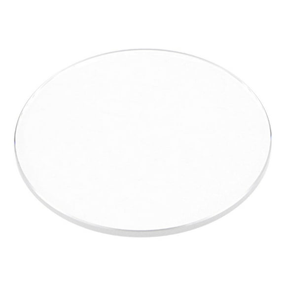 Unique Bargains 35mm Dia. Watch Glass Sapphire Crystal Lens, Round Flat 1mm Thickness Replacement Parts Clear