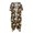Sugar Skull Floral, variant on HELLHERO Polyester Beach Cover Ups for Women for Vacation Breathable Free Size Bathing Suit Cover Up Leopard Print Spider Web