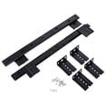 thumbnail image 1 of 1 Pair Bearing Desk Keyboard Drawer Tray Slide Rail Track Side Mount Track, 1 of 9
