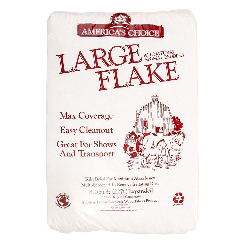 American Wood Breeders Select Large Flake Shavings
