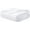 White, variant on Muslin Blanket 100% Organic Cotton Throw Large 50" x 60" for Bed Couch Summer Gauze Blanket for Adults Lightweight and Breathable Apricot White