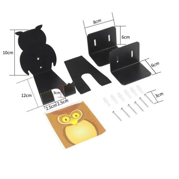 SEWCHICS 1 Set Owl Wall Mounted Bike Rack   Heavy Duty Storage Hanger Utility Hooks