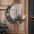thumbnail image 6 of Ramadan Decor, Stained Moon Window Hanging Ornaments Acrylic Colorful Window Hanging Decorations Home Wall Decor for Indoor Outdoor, Ramadan Decorations for Home(7.87"), 6 of 9