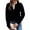01 Black, variant on Weiqiqre Women Fall Clothes V Neck Sweater Casual Long Sleeve Lightweight Ribbed Knit Pullover Sweaters Dressy Casual Tops