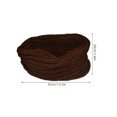 thumbnail image 4 of OUNONA Fil de Laine pour Femmes, Tricot Rond Épais pour Temps Froid 1Ensemble, 4 of 4