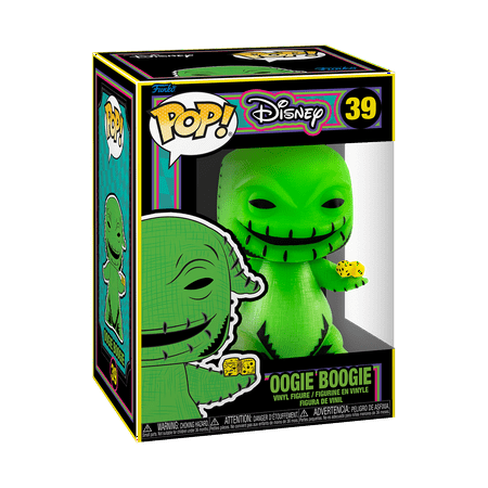Funko - POP Disney: TNBC BLKLT- Oogie