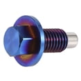 thumbnail image 3 of Magnetic Aluminum Alloy Oil Pan Sump Drain Plug Adapter for Universal Fitment, 3 of 7