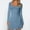 Blue, variant on asdoklhq Cocktail Dresses for Women Spring Winter Solid Color Both Inner and Outer Wear Solid Color Long Sleeves Folded Side Split Bottom Outer Wear Dress Blue L