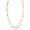 NK_10689_Soft_Pink, variant on Beaded Necklace, 2 Layer Long Link Chain Necklace Crystal Beads for Women, Choker Jewelry Gift(NK_10689_Soft_Pink)