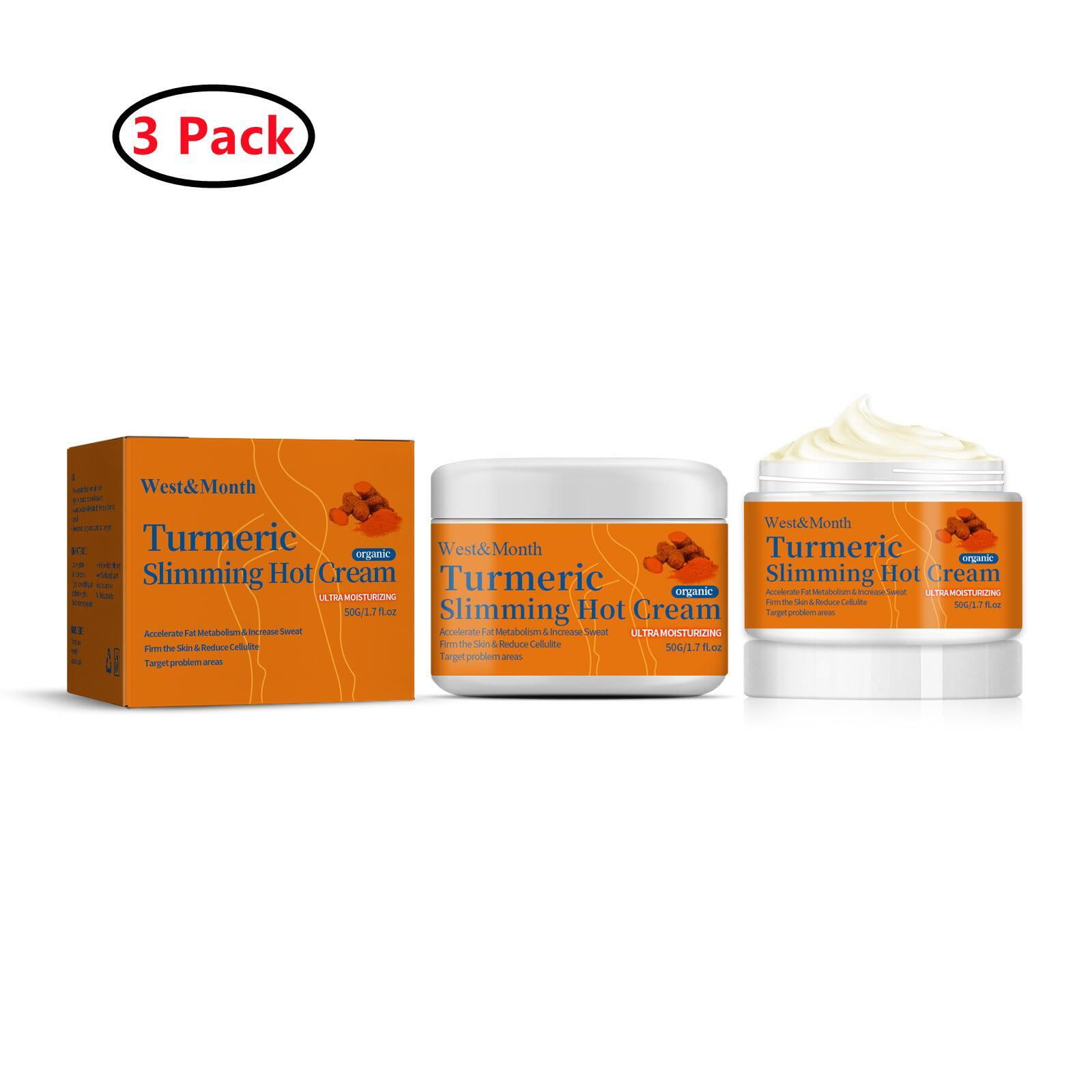 3 Pack Slimming Cream for Legs Arms Stomach & Buttocks Remove Dimples