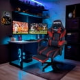 thumbnail image 2 of SILLA GAMER RECLINABLE CON REPOSA PIES NFL NEW ENGLAND PATRIOTS 100% ORIGINAL, 2 of 8