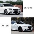 thumbnail image 3 of 3Pcs PP Front Bumper Lip Spoiler Splitter Protection Trim Lip Cover Fit For BMW 5 Series F10 F11 M Sport 2011-2017, 3 of 7