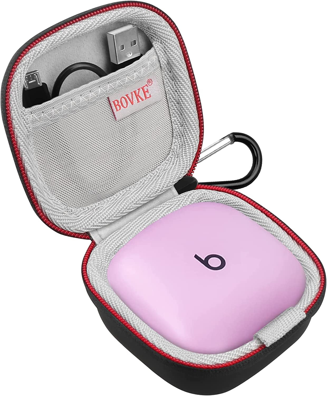 Carrying Case for Beats Fit Pro â€“ True Wireless Noise Cancelling Earbuds,  Extra Mesh Pocket for Cables 