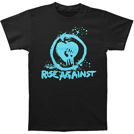 Rise Against Flag - Rise Against Heart Fist Men's T-Shirt