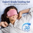 thumbnail image 4 of Cooling Eye Mask for Puffy Eyes - Migraines Headache Relief Ice Pack Mask Products - Face Cold Compress After Surgery - Great Birthday Gifts for Women Mom Grandma Sister Girlfriend Teacher (Pink), 4 of 8