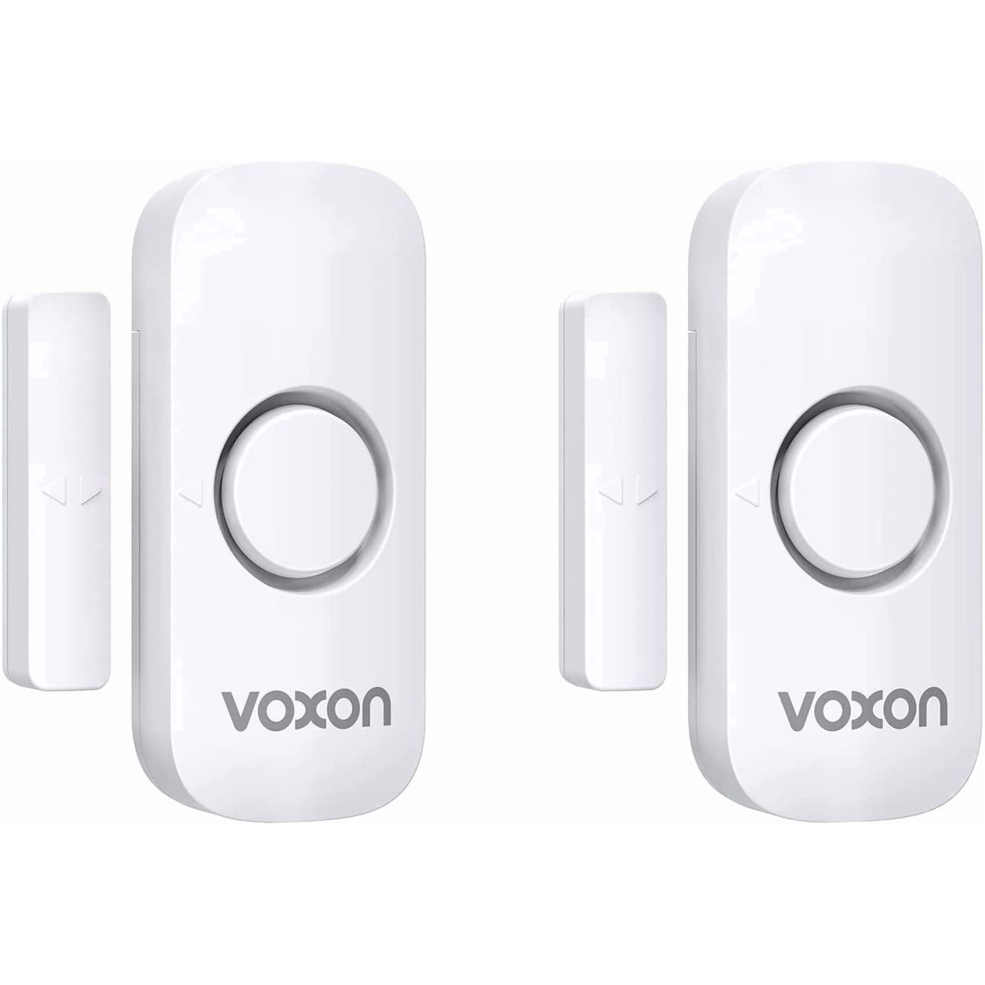 Door Alarms for Kids Safety, VOXON Window Alarm Door Alarm for Home Security Personal Security Window Alarms Sensor Burglar Door Alarm for Pool, Cars, Sheds, Caravans DIY Kit Pack of 2