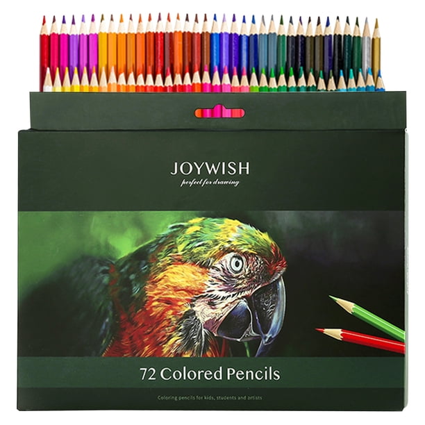 Juego de lápices de colores profesionales para arte al óleo JOYWISH 12/18/24/36/48/72