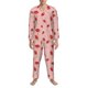 thumbnail image 3 of Fotbe Cute Strawberry C Pijama de Hombre con Estampado de Manga Larga, Conjunto de 2 Piezas, Ropa de Dormir Suave y Cómoda con Bolsillos-X-Large, 3 of 7