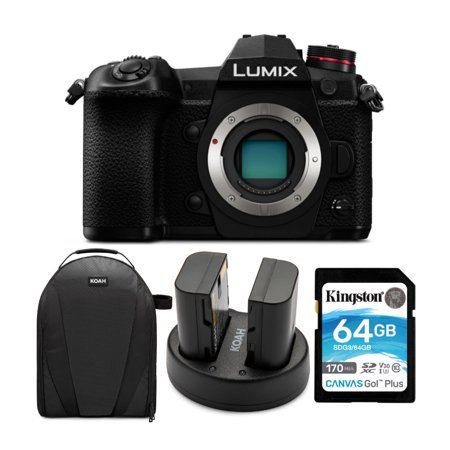UPC: 0196271135500 | Panasonic LUMIX G9 20.3MP Mirrorless Camera Body with Camera Bag Bundle