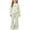 Green, variant on Cethrio Girls Knitted Outfit Sets, 2 Piece Long Sleeve Fall Crewneck Girls' Clothing Sets Pink Size 5T