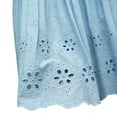 thumbnail image 6 of PBFRDSJ Boho Maxi Skirt for Women Eyelet Embroidery Elastic High Waist A-Line Summer Casual Beach Long Skirt Ruffle Tiered Skater, 6 of 6