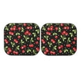 thumbnail image 7 of Xecao Sweet Red Cherry for Foldable Car Sun Shades (2-Pack) offer sun protection with an easy-fold design for convenient windshield shading., 7 of 7