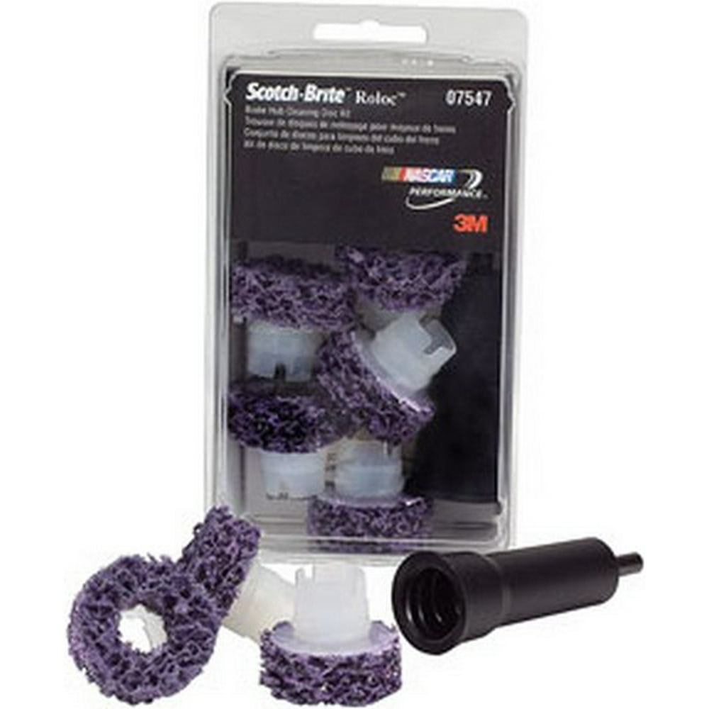 3M 7547 ScotchBrite Roloc Brake Hub Cleaning Disc Kit