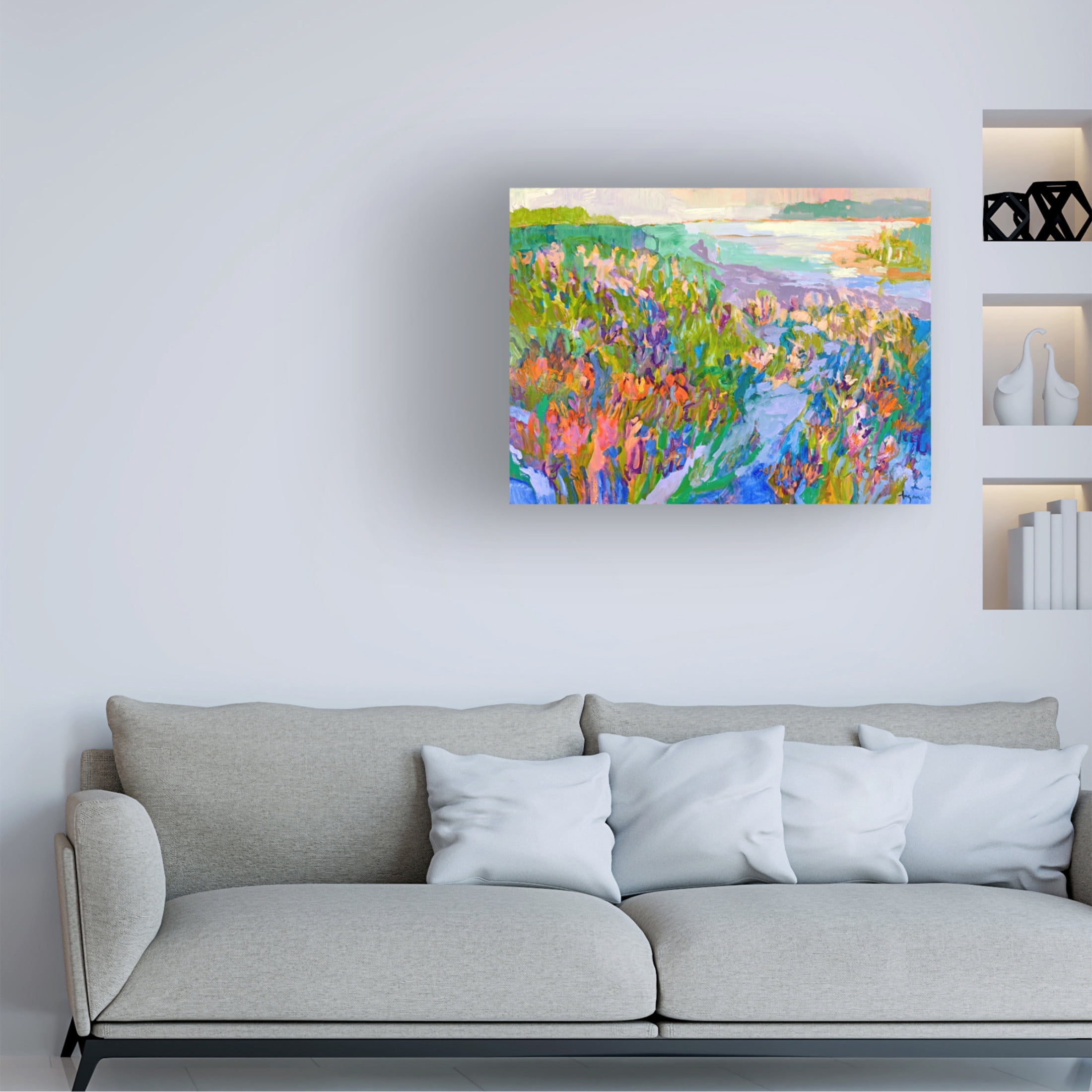 Canvas Wall Art - Dorothy Fagan 'Drenched In Light ' Wall Art for Living Room, Bedroom, or Office Décor by Trademark Fine Art - 47 x 35 Inches