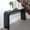 As shown1, variant on LHKJ 59" Washed White Console Table with Curved Waterfall Design & Beads