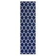 thumbnail image 2 of Runner Rug, Moroccan Geometric Trellis Area Rug, Retro Hallway Entry Accent Rug, 2 of 9