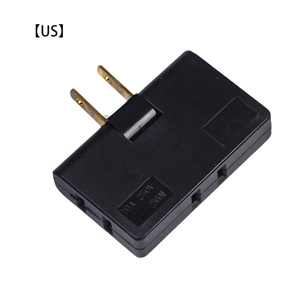 Wall Adapter Swivel Head Charger 3 in 1 Outlet Power Charger Wall Power Outlet Expander US Plug