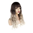 thumbnail image 3 of Health & Personal Care Fashion Girl Rose Net Gradient Color T Crochet Braids Wavy Small Curly Hair Wigs Je, 3 of 4