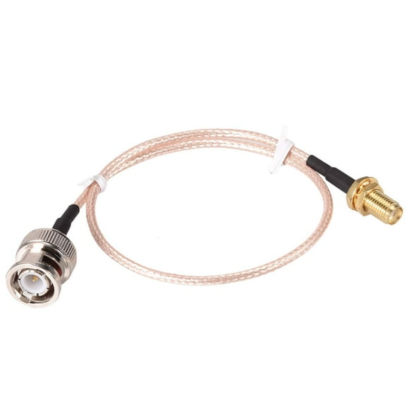 SMA Female to BNC Male Brass with 11.8" RG316 Cable RF Coaxial Coax Adapter 1pcs